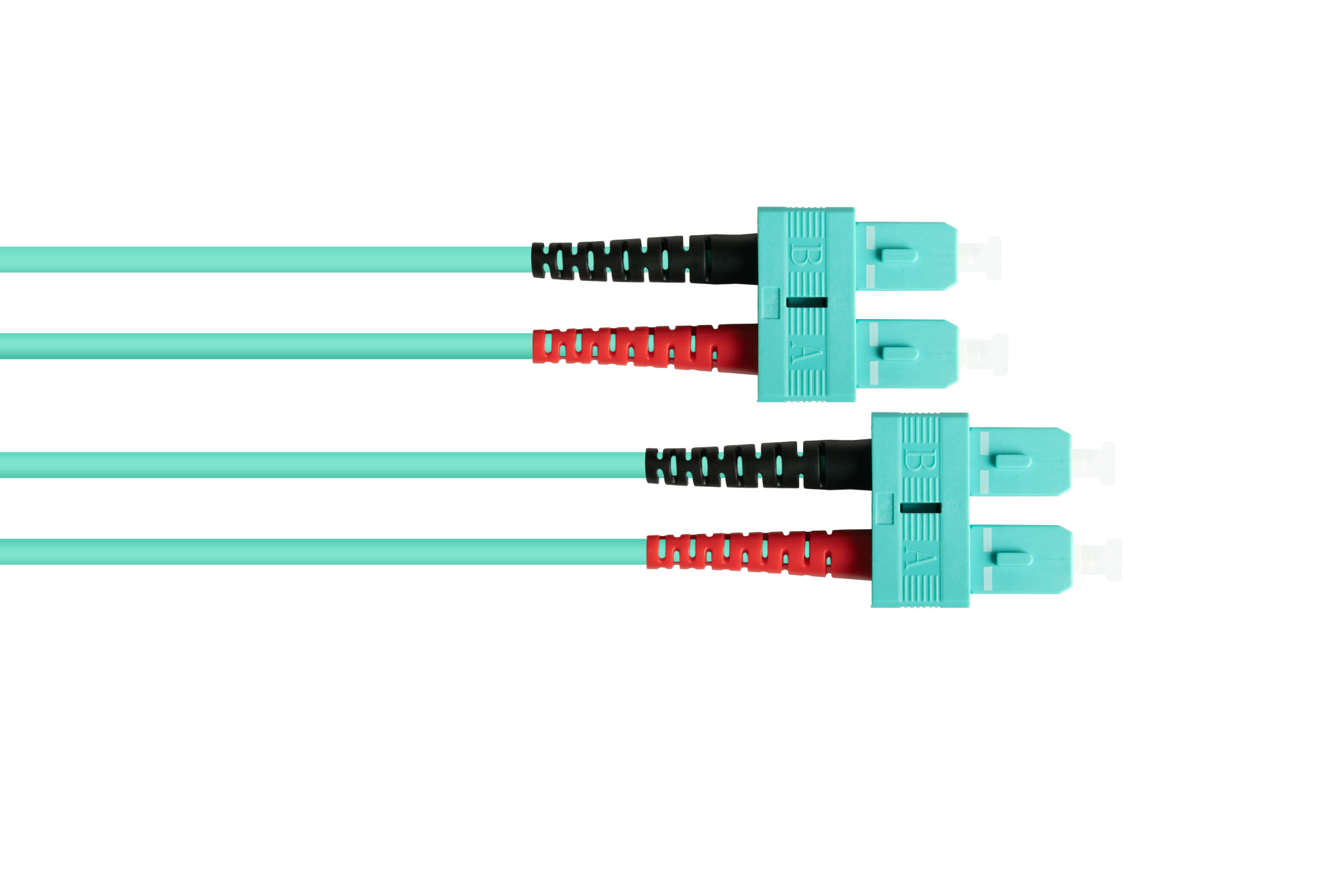 Patch cable LWL Duplex OM3 (Multimode, 50/125) SC/SC, LSZH, exchangeable polarity,1m, Good Connections®