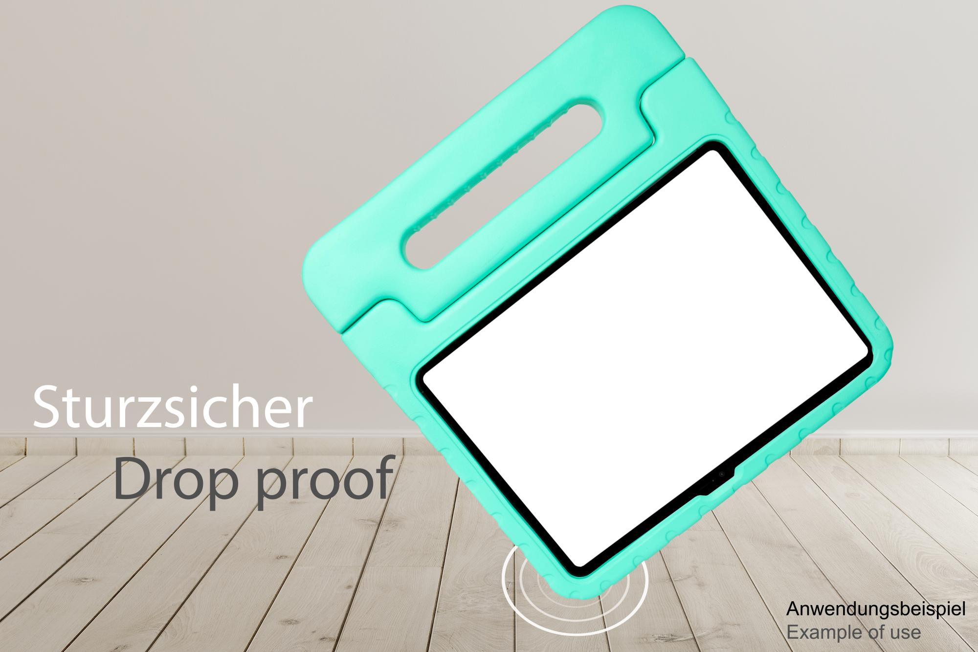 IPad 10.9" (10th gen.) tablet protective case with kickstand, aqua, Good Connections®