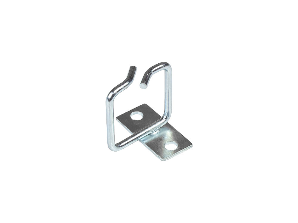 Cable guidance brackets, galvanized steel, 40 x 40 mm, Good Connections®