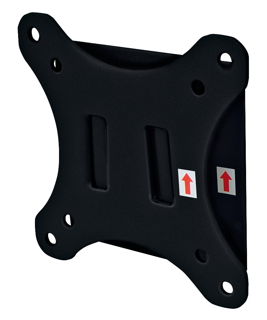 Flachbildschirm-Wandhalter, 10"-30", 20kg, Wandabstand 1,8cm, schwarz