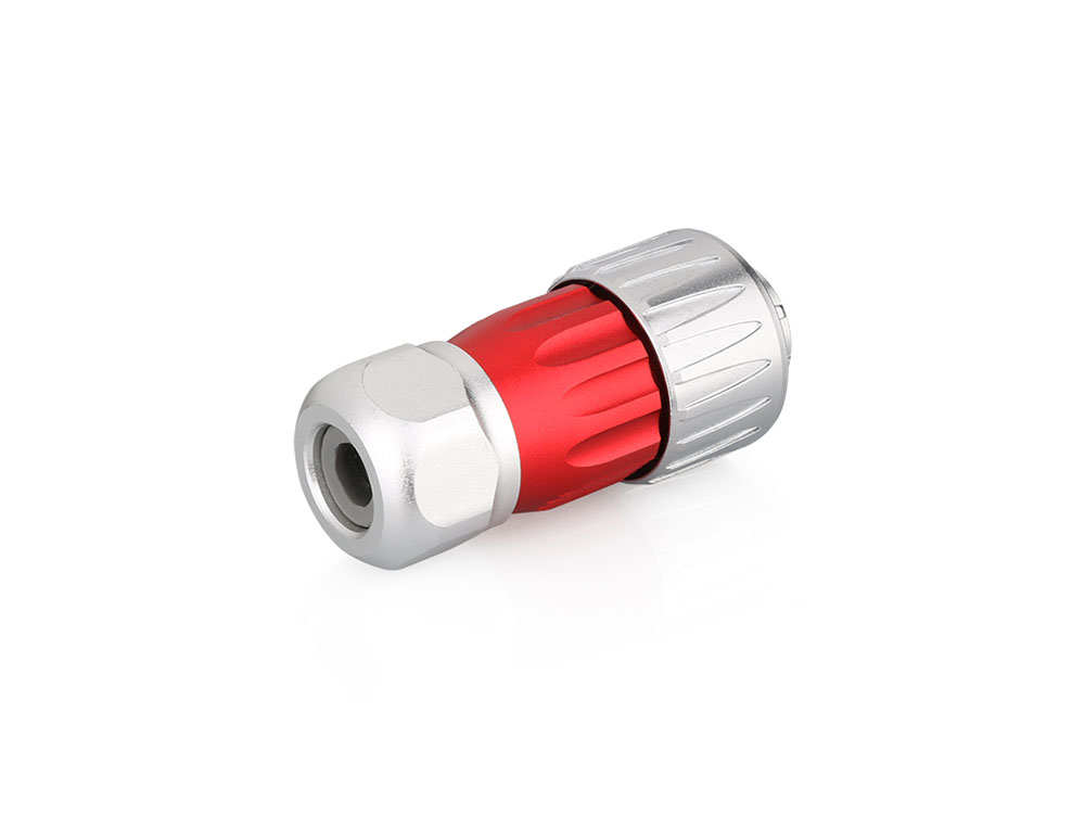 Industrial Connector S3 - Power (3-pin) Plug with cable gland, solder termination, metal, M20, bayonet, IP65/67, Good Connections®