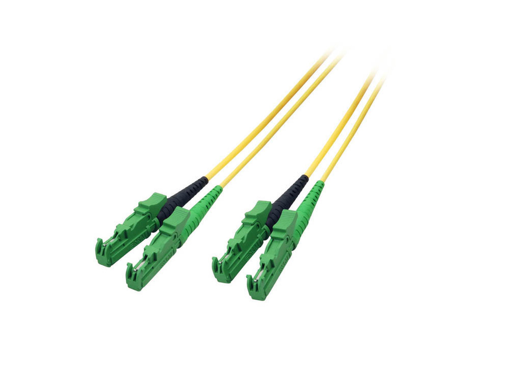 Patch cable, LWL Duplex OS2 (Singlemode, 9/125) E2000®-APC, 3m, Good Connections®
