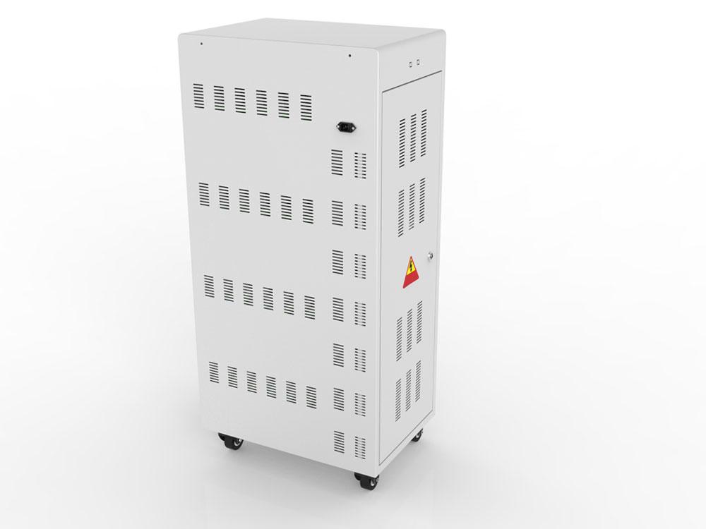 Tablet charging cart for up to 40 devices, UV-C disinfection, Smart Control, grey, Good Connections®