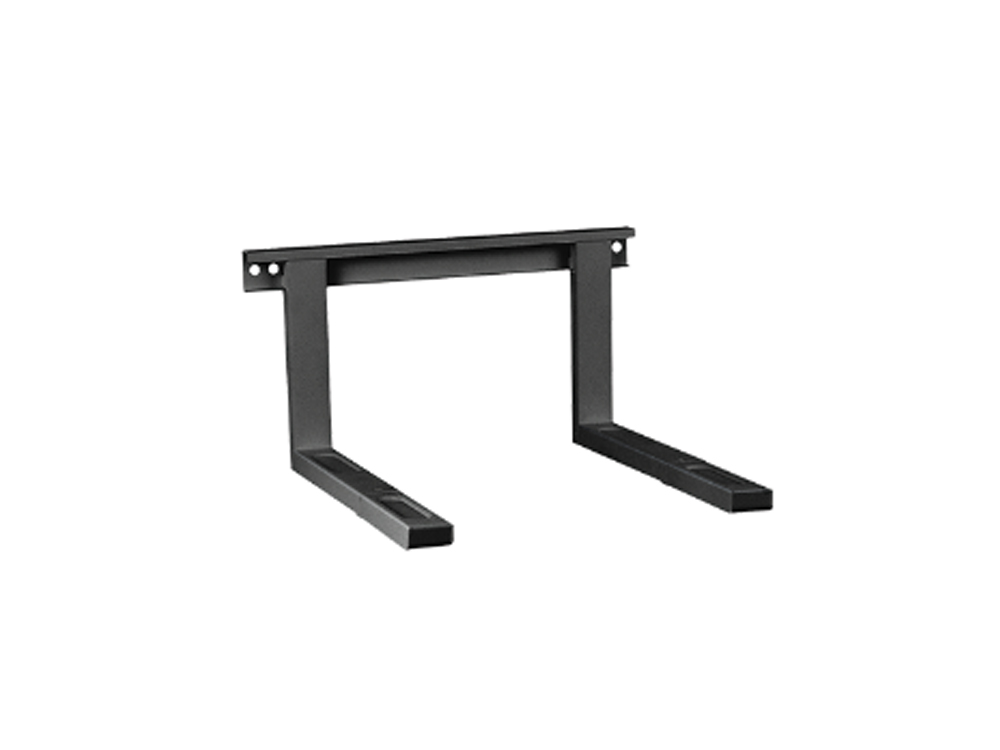 Halterung für Mikrowellengeräte, Belastung bis 35 kg, ausziehbar, schwarz, My Wall®