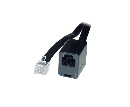 RJ12 Telefonverlängerung  1:1 6p6c Stecker an Buchse,  6m, Good Connections®