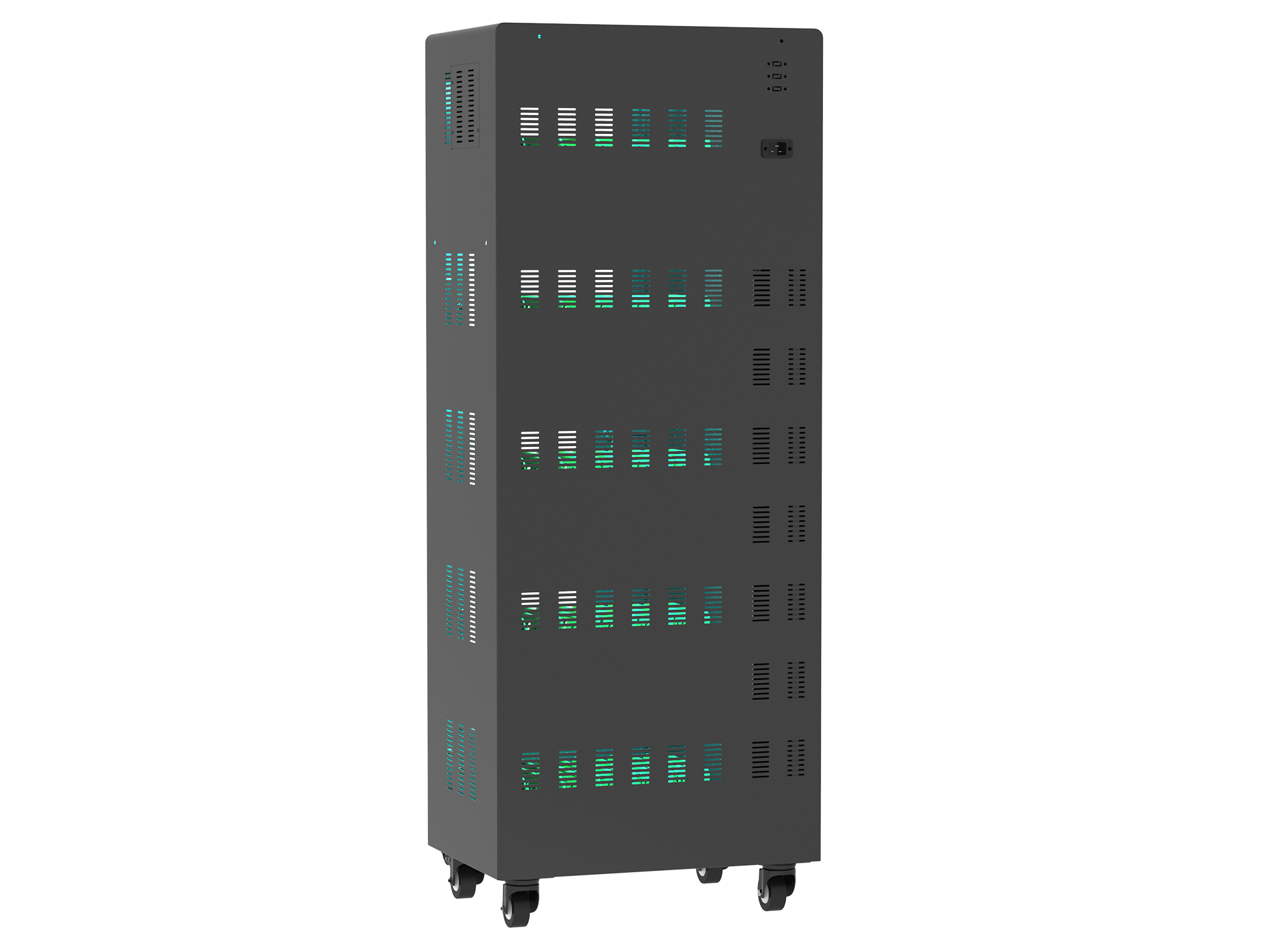 Good Connections® ANTARES T50C Tablet-charging cabinet up to 11", USB-C™ version, 30W per port, UV-C disinfection, black