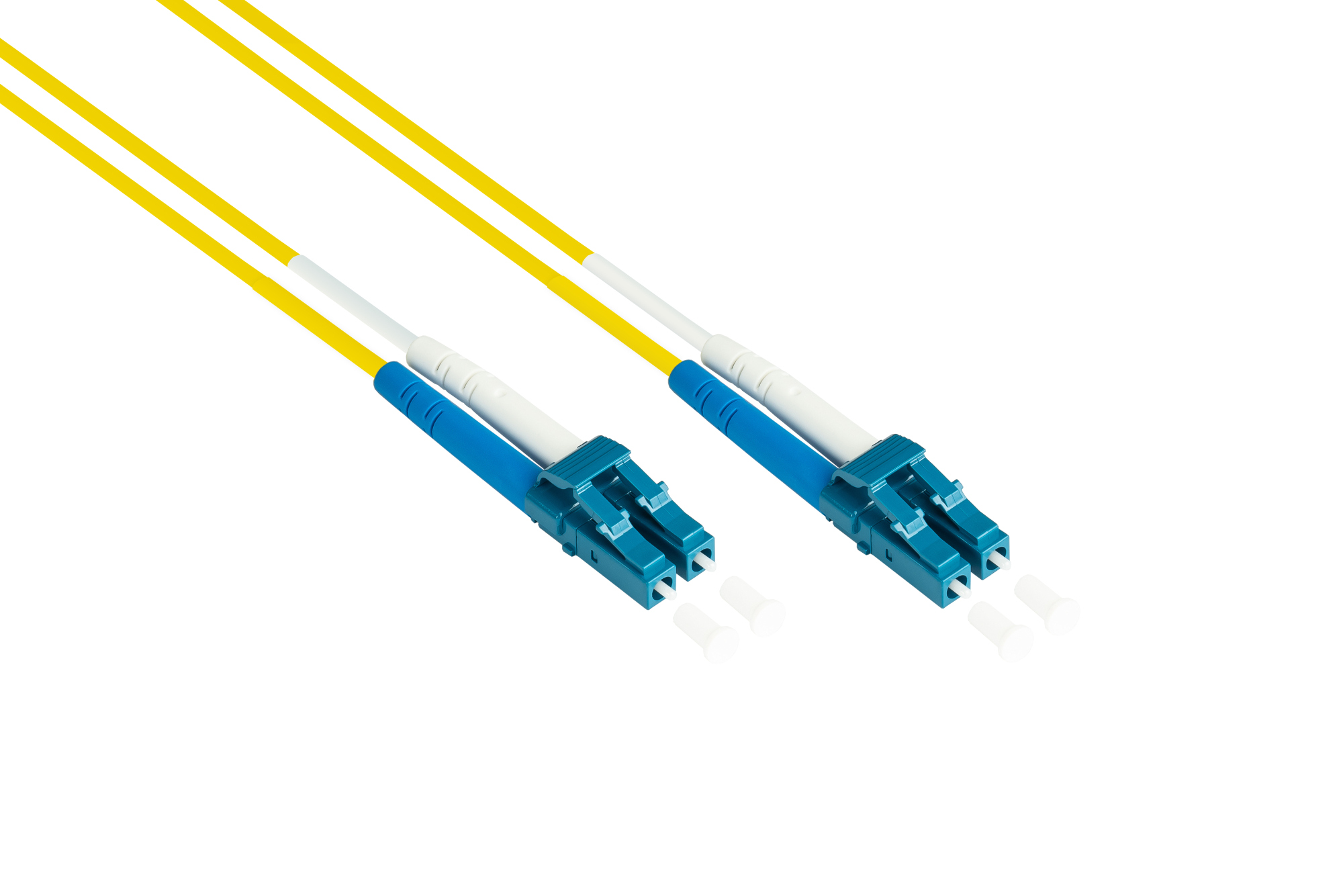 Patch cable LWL Duplex OS2 (Singlemode, 9/125) LC/LC, LSZH, exchangeable polarity, 20m, Good Connections®