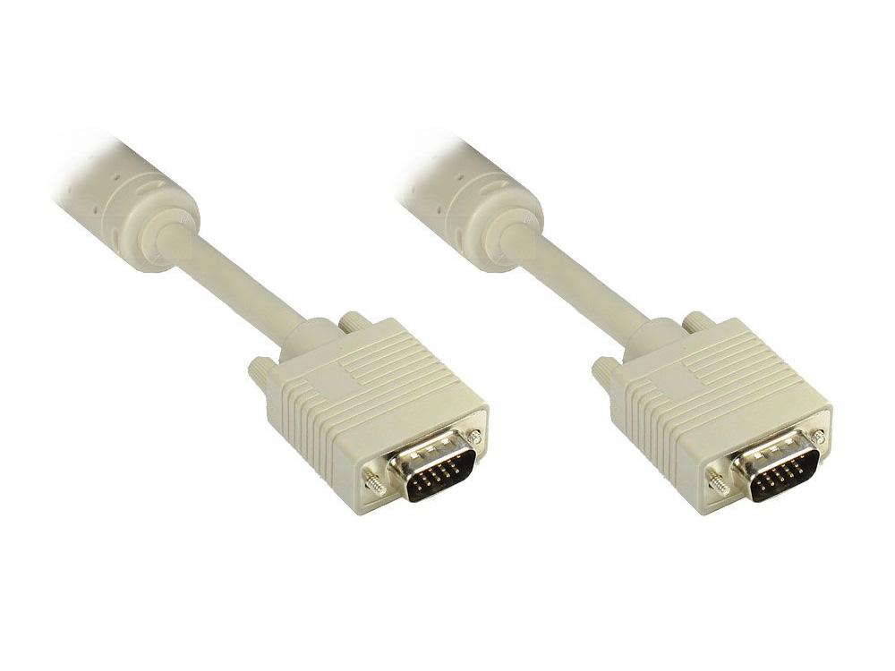 Premium S-VGA Monitorkabel, 15-pol HD St./St., 30m, Good Connections®