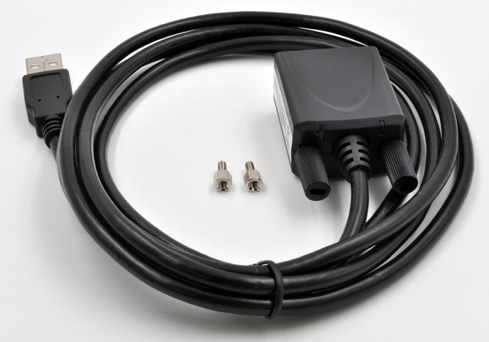 USB 2.0 zu 1x Seriell RS-232 1,8 Meter Kabel mit 9 Pin Stecker, LED Anzeige, inkl. 2 Schraubenmuttern, (FTDI Chip-Set), Exsys® [EX-1311-2]