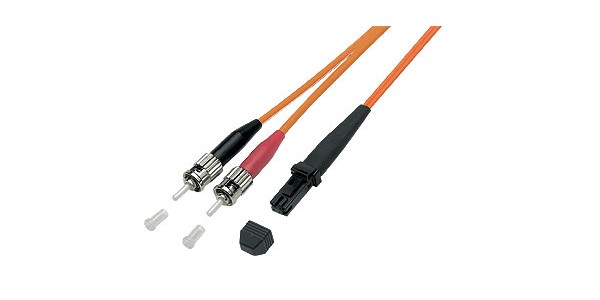 LWL Duplex Patchkabel MT-RJ / ST, 50/125, Länge: 2m, Good Connections®