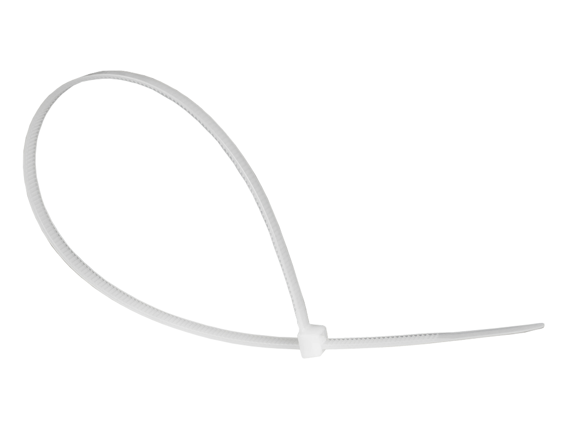 Cable ties 150 mm x 3,6 mm, transparent, UL, -40 °C to +85 °C, 100 pieces, Good Connections®