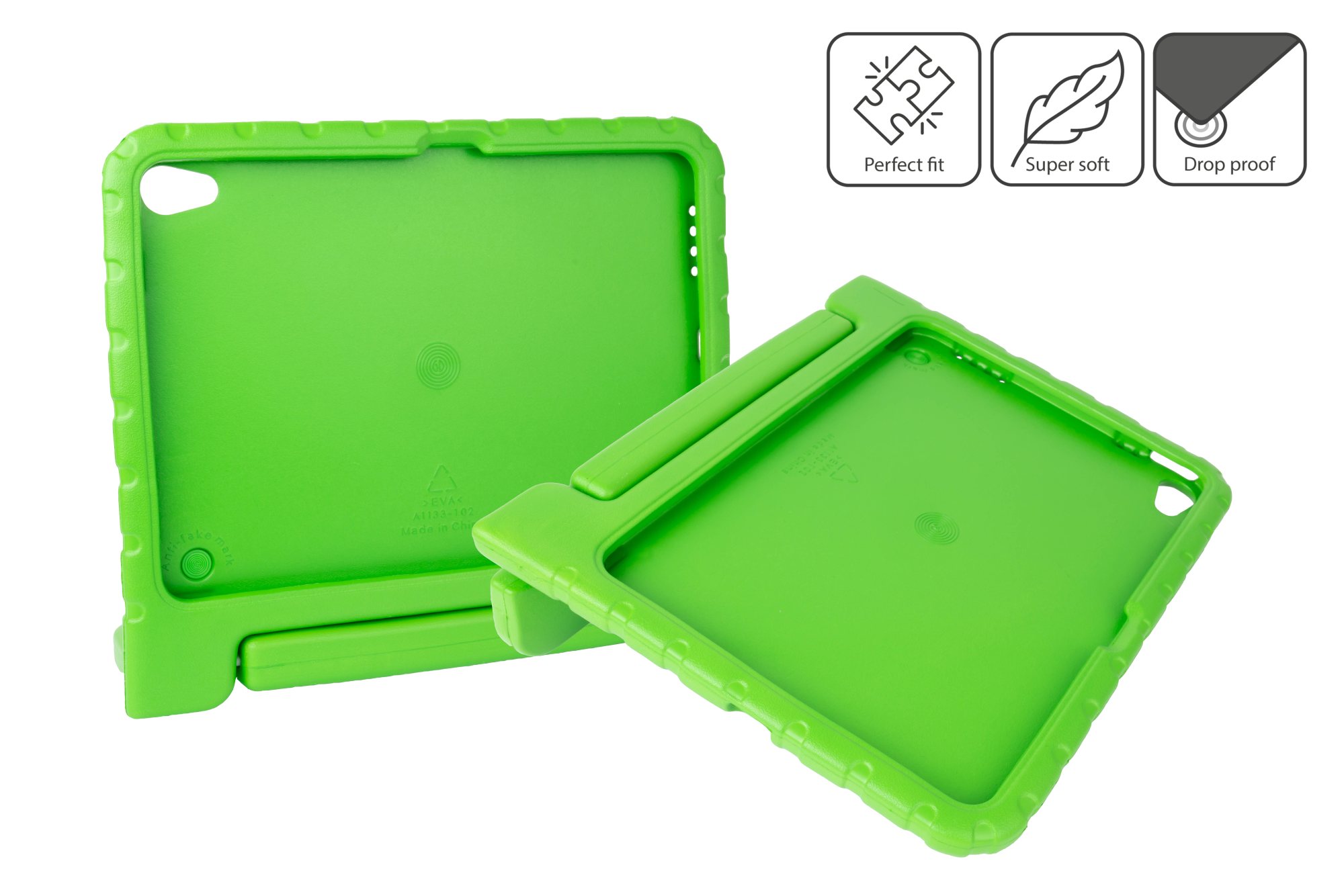 IPad 10.9" (10th gen.) tablet protective case with kickstand, green, Good Connections®