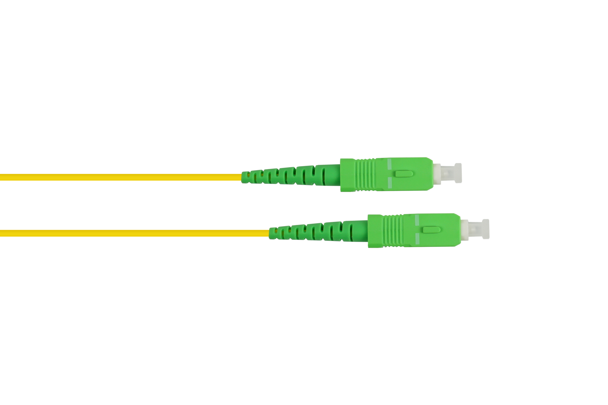 Patchkabel LWL Simplex OS2 (Singlemode, 9/125) SC (APC) / SC (APC), LSZH, 15m, Good Connections®