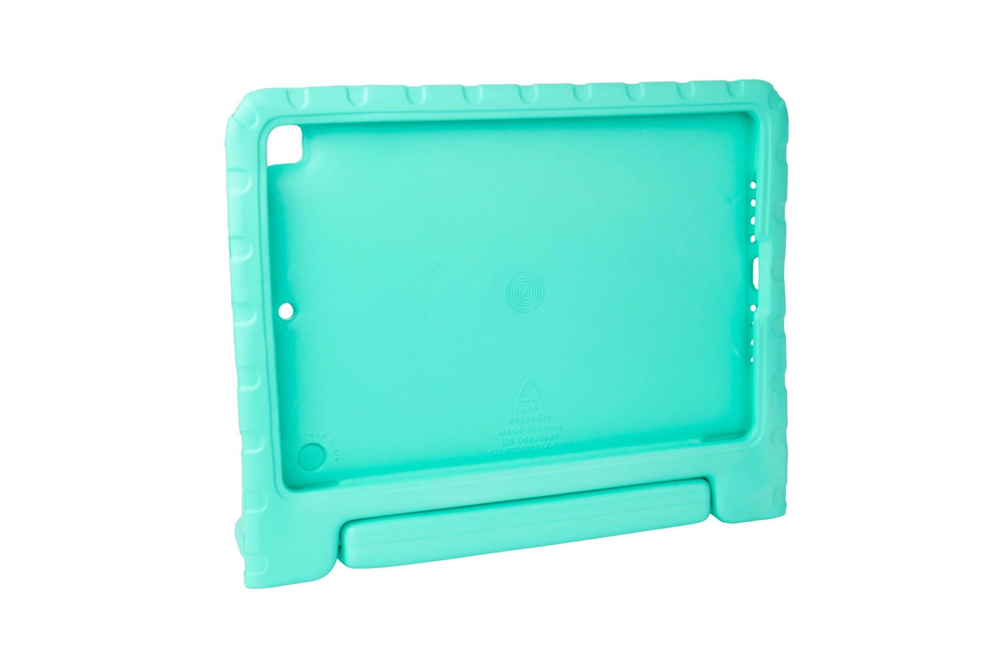 IPad 10.2" (9th gen.) tablet protective case with kickstand, aqua, Good Connections®