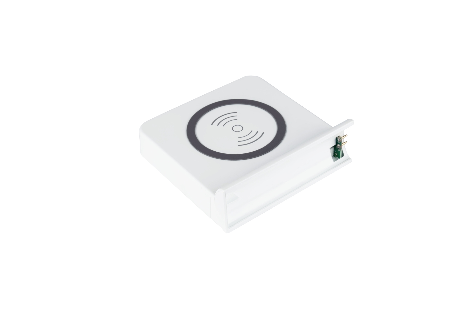 Qi Wireless Charging Pad 15W for Good Connections® USB Desktop Fast Charging Station PCA-D006W (right side)