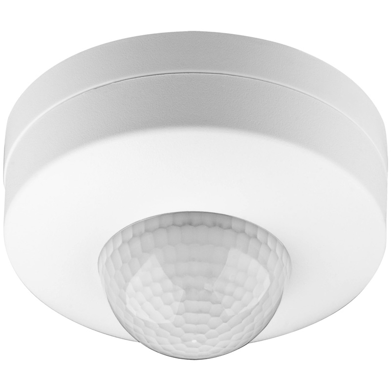 Bewegungsmelder Infrarot  Aufputz mit 3 fach PIR Sensor, wei