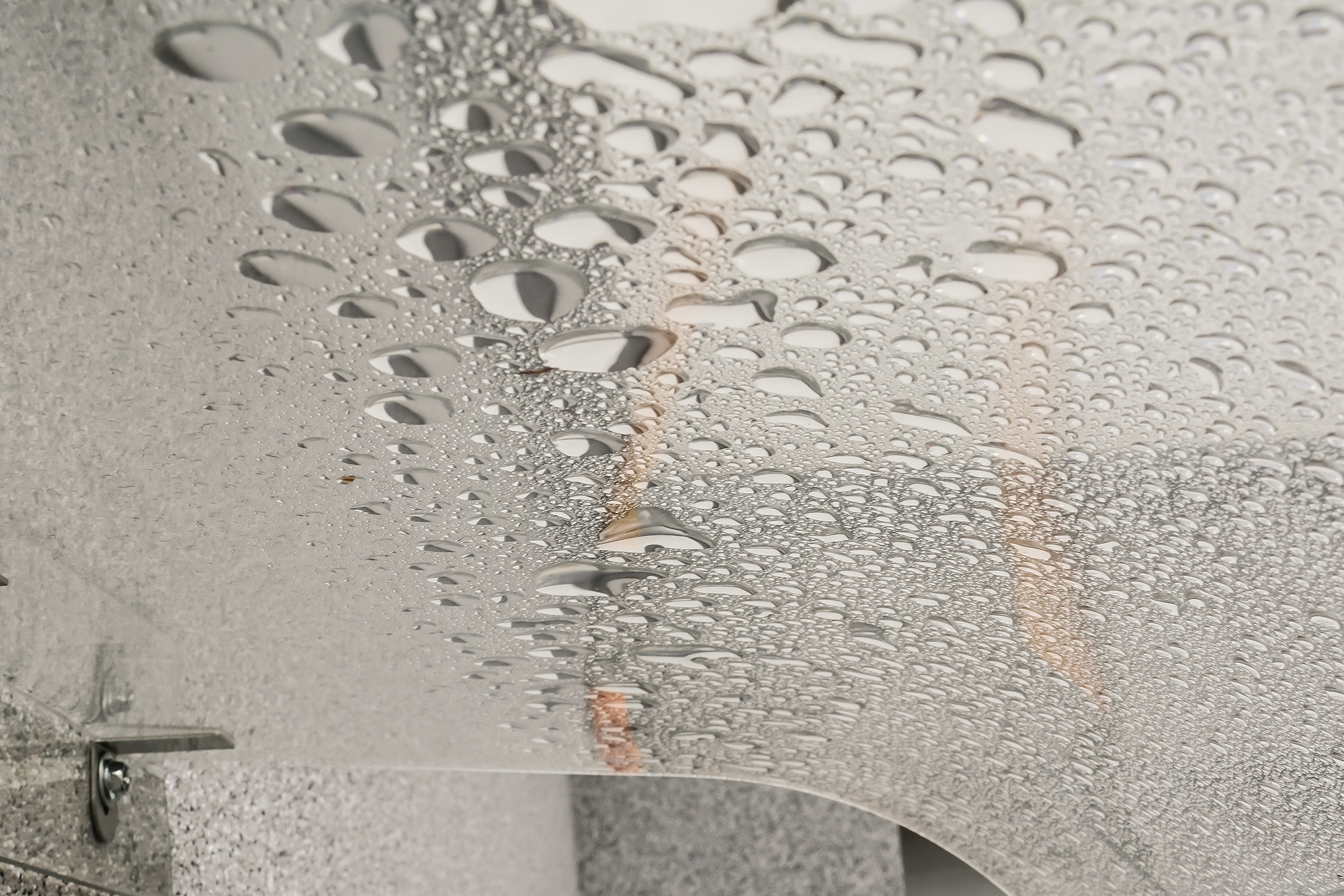 Wallbox canopy - rain protection - UV resistant - W 60 cm x D 34 cm