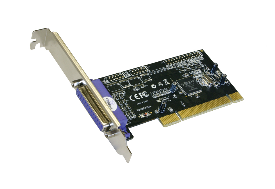 Exsys® 1P PCI Parallel SPP/EPP/ECP Karte (MosChip Chip-Set)