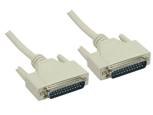 Serielle / Parallele Verbindung, 25pol St/St, Länge: 3m, Good Connections®