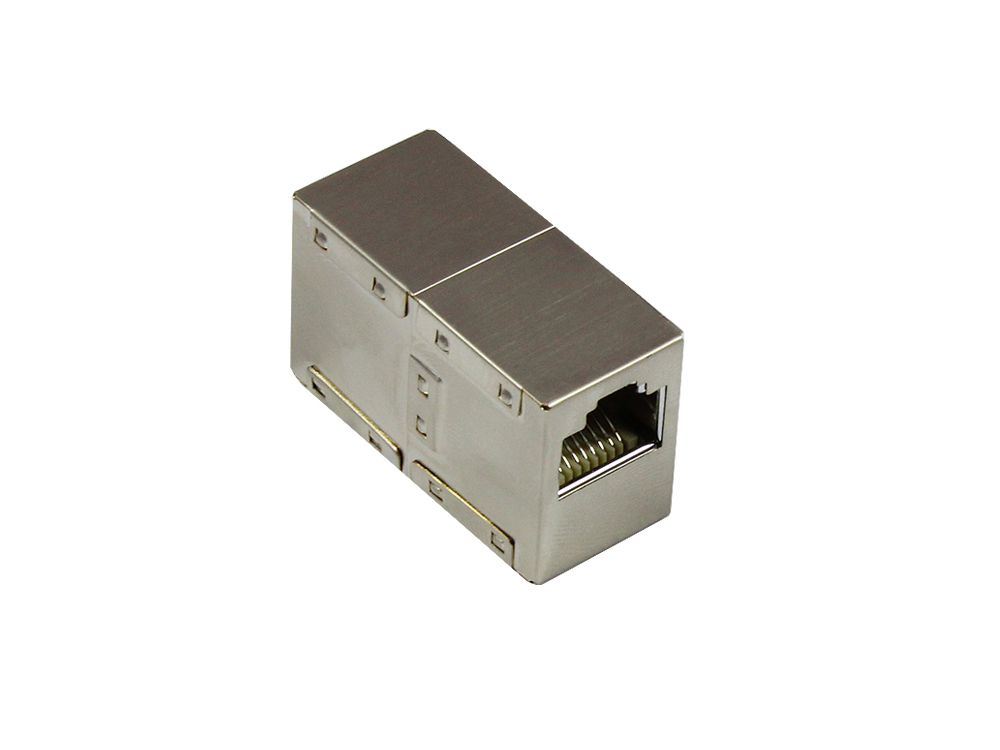 Patch cable coupler Cat. 6, RJ45, fully shielded, Good Connections®