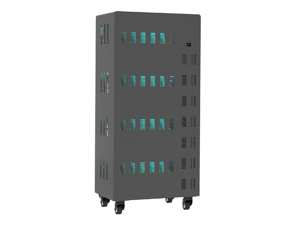 Good Connections® ANTARES T40C Tablet-charging cabinet up to 11", USB-C™ version, 30W per port, UV-C disinfection, black