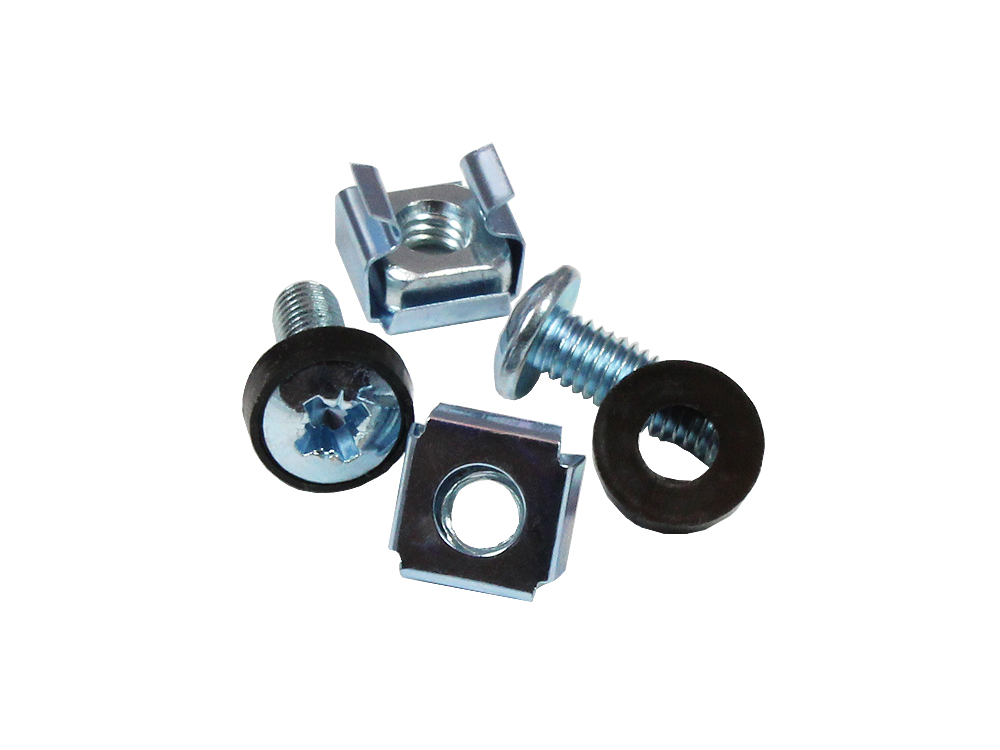 Mounting Set M6, screws 20 mm, set of 50, silver, Good Connections®