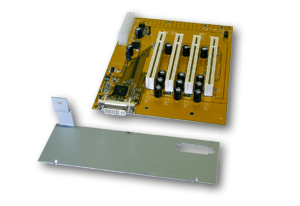 Exsys® 4 x PCI - Slot Erweiterungs-Board für alle ATX PC Gehäuse Expansion Box