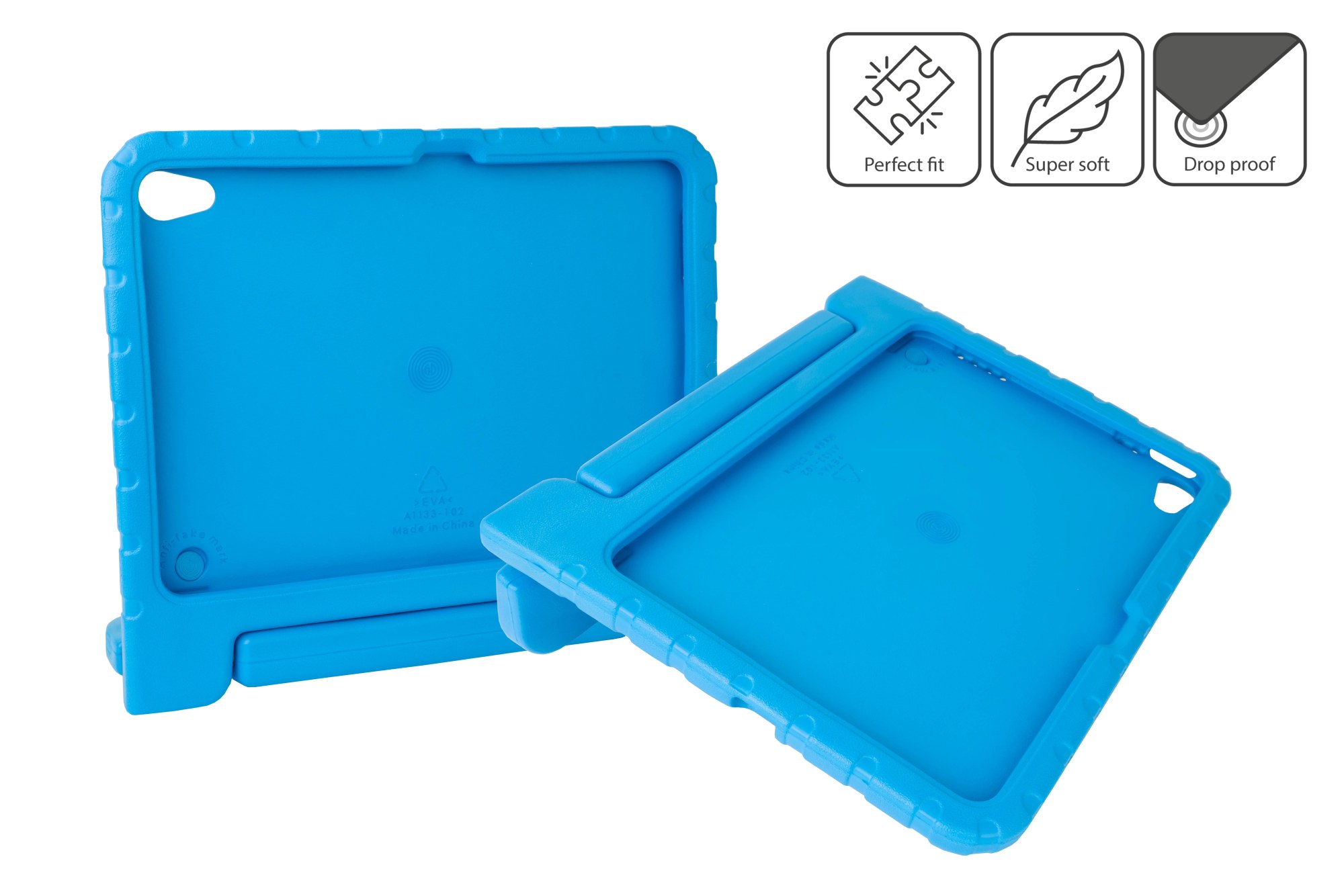IPad 10.9" (10th gen.) tablet protective case with kickstand, blue, Good Connections®