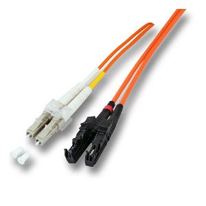Patch cable, LWL Duplex OS2 (Singlemode, 9/125) E2000®/LC, 10m, Good Connections®