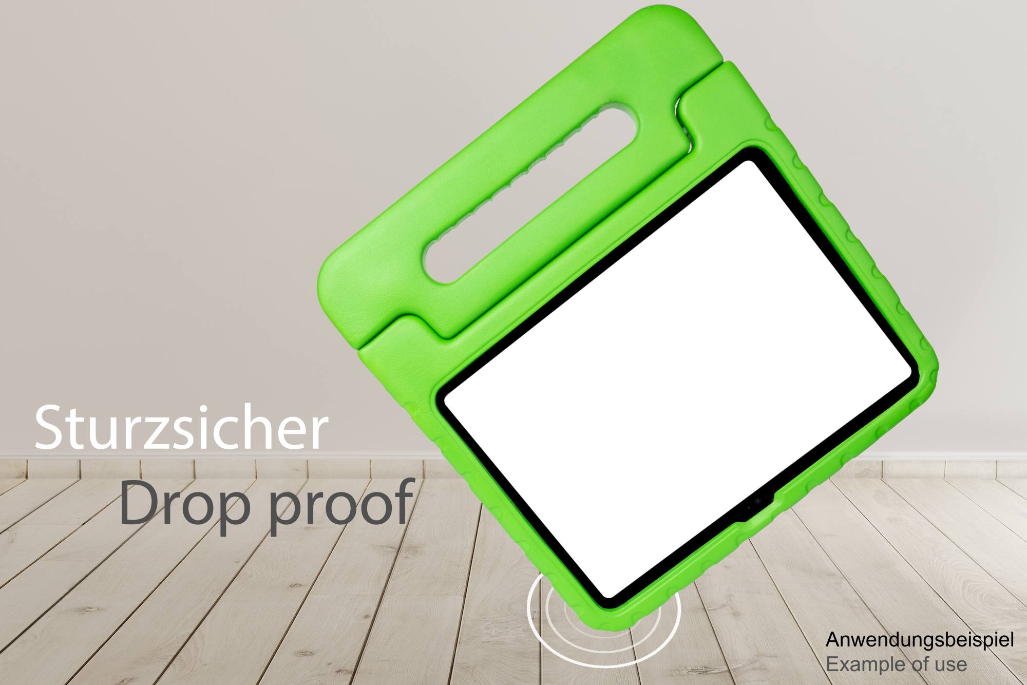 IPad 10.9" (10th gen.) tablet protective case with kickstand, green, Good Connections®