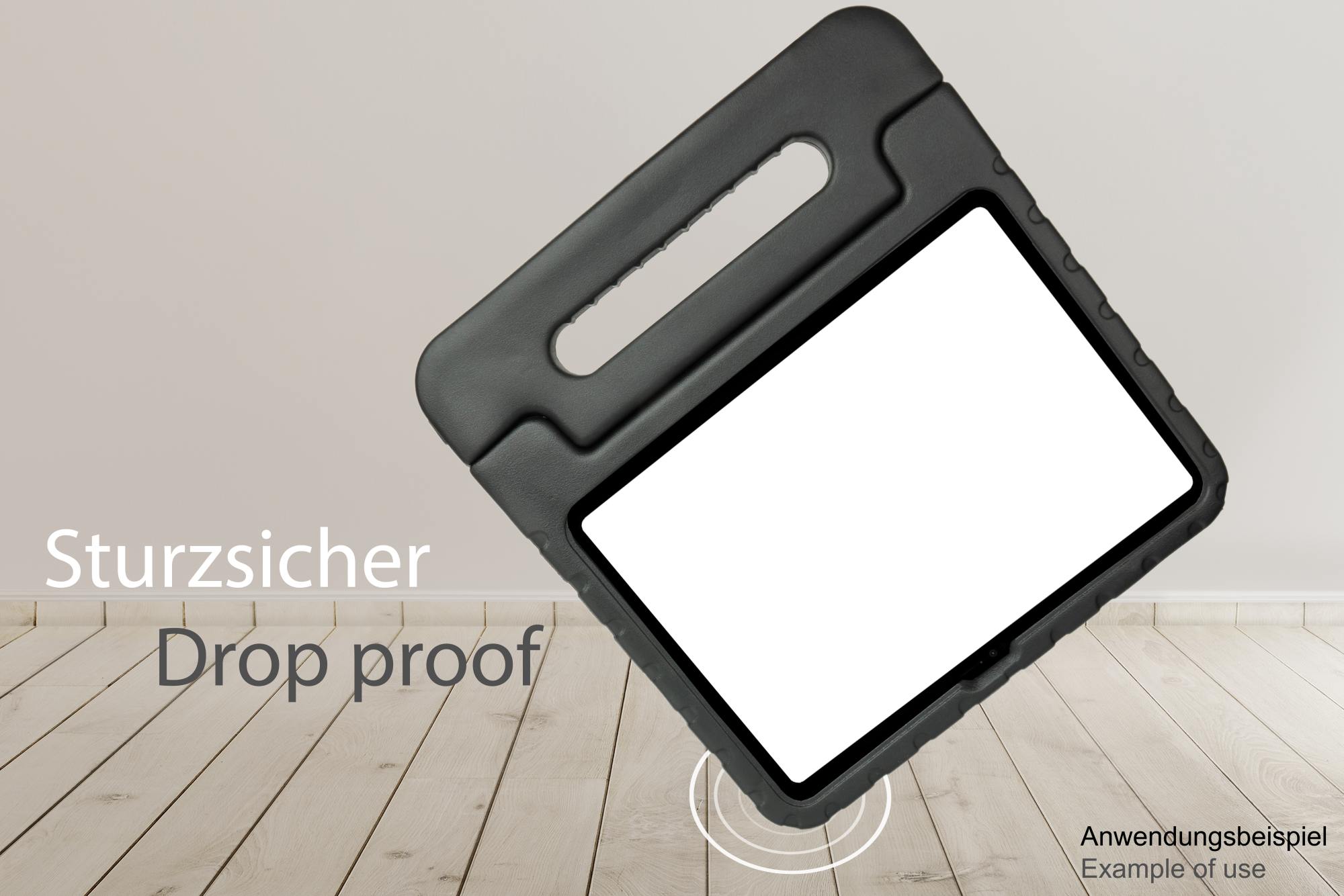 IPad 10.9" (10th gen.) tablet protective case with kickstand, black, Good Connections®