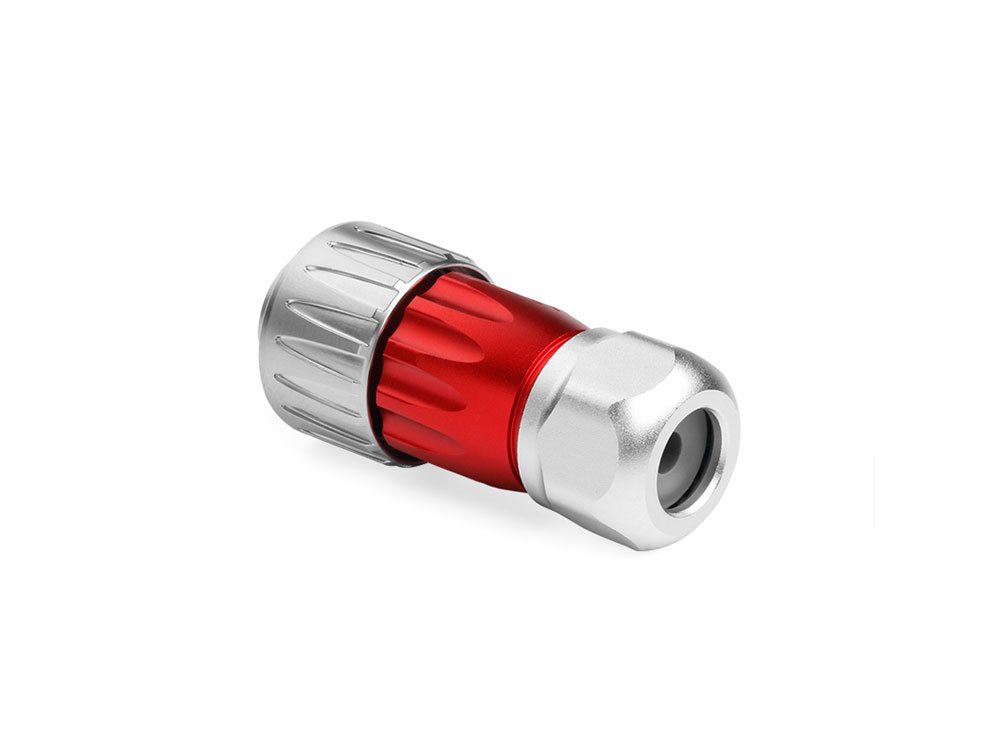 Industrial Connector S3 - Power (3-pin) Plug with cable gland, solder termination, metal, M20, bayonet, IP65/67, Good Connections®