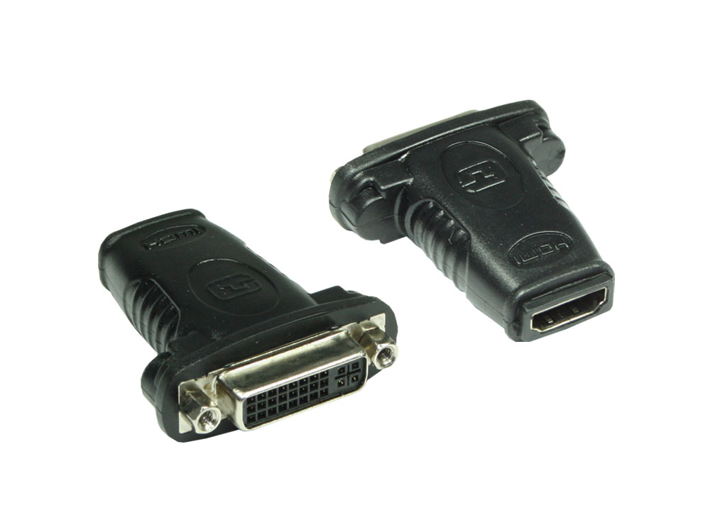 Adapter DVI 24+5 Buchse an HDMI 19pol Buchse