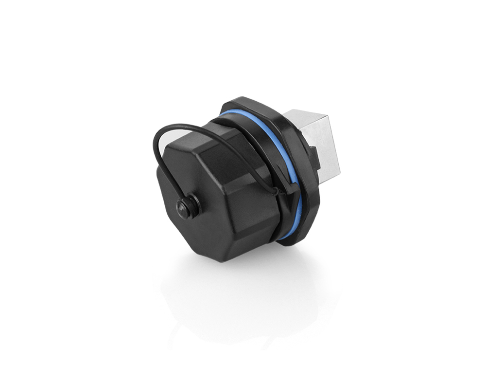 Industrie-Steckverbinder S6 - RJ45 Durchführungskupplung, RJ45 Buchse beidseitig, Bajonett, Good Connections®