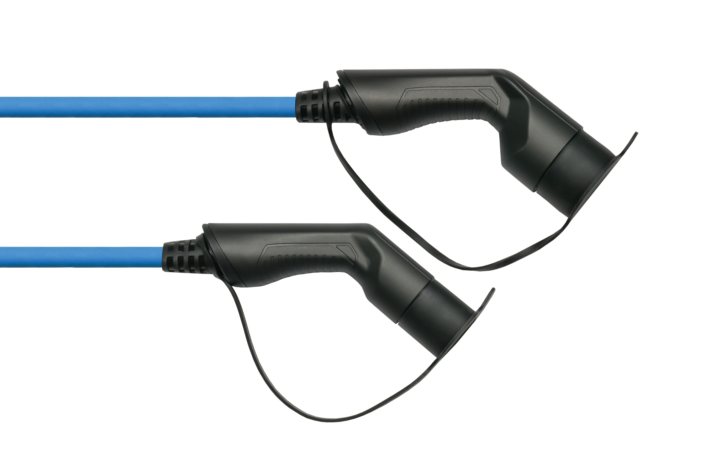 kabelmeister® Type 2 charging cable for electric and hybrid vehicles, 3-phase, 16 A, 11 kW, blue, 2.5 m