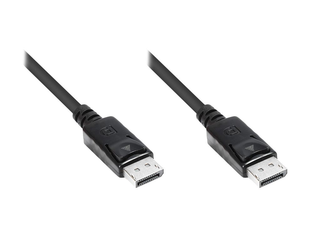 Anschlusskabel Display Port 20pin Stecker beidseitig, 15m, Good Connections®