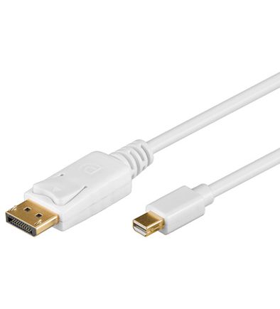Anschlusskabel DisplayPort an Mini DisplayPort, weiß, 3m, Good Connections®