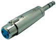 Adapter Cannon / XLR-Buchse an 6,3mm Stereo-Klinkenstecker