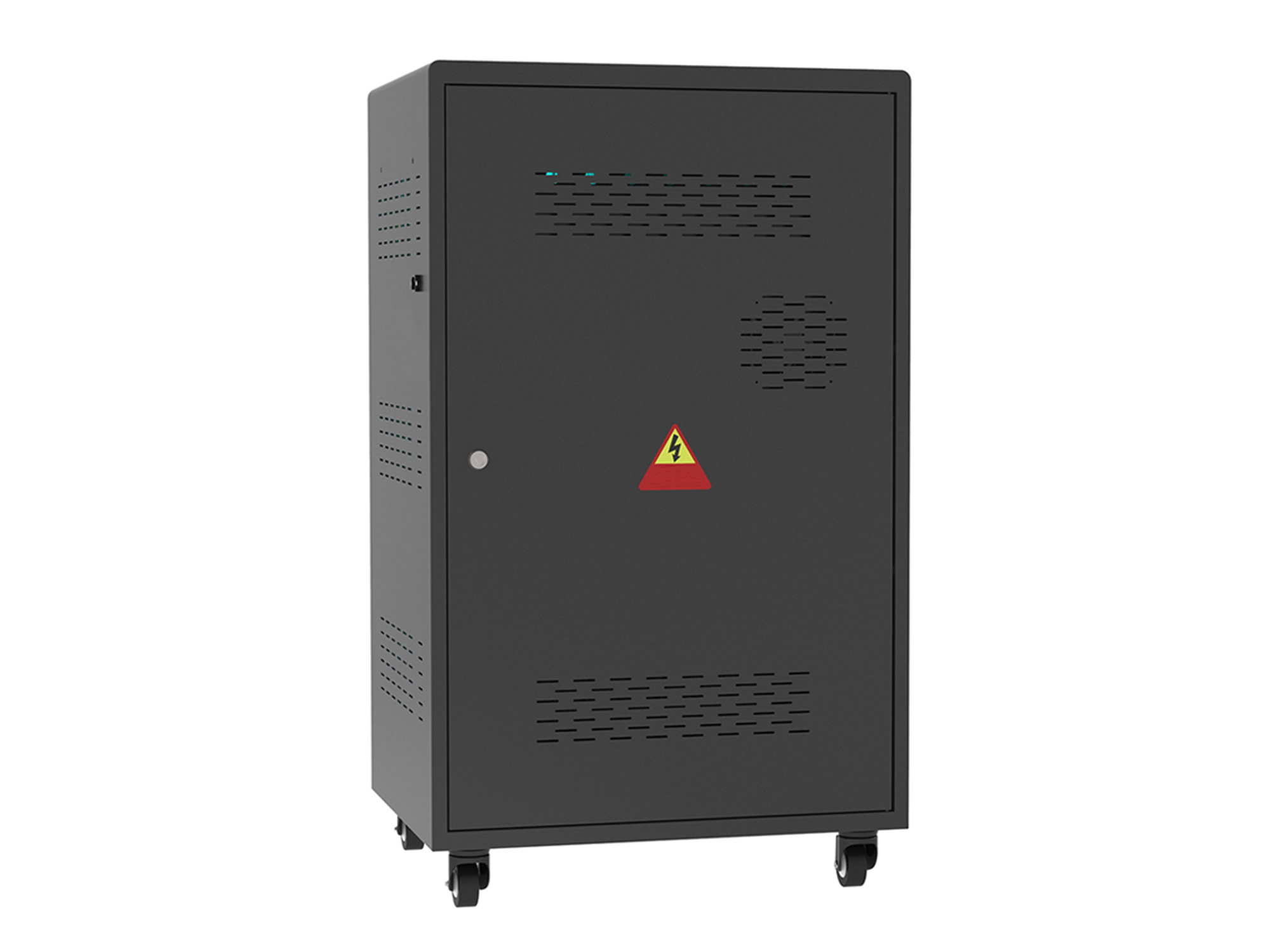 Good Connections® ANTARES N30E Notebook charging trolley up to 15,6", UV-C disinfection, switch-on delay, black
