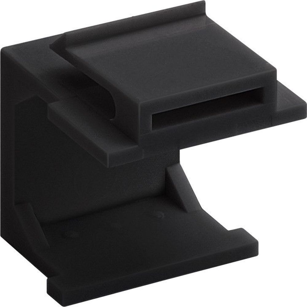 Keystone Abdeckung, schwarz, 4 Stück