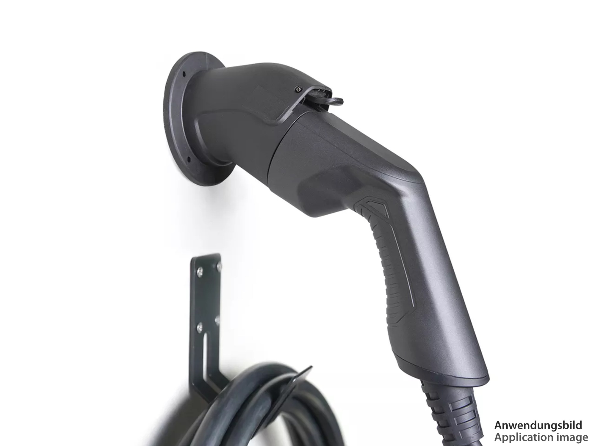 kabelmeister® Wandhalterung für Typ 2 Ladekabel von Elektro- und Hybridfahrzeugen