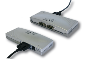 USB zu 2S Seriell RS-232 Port, verschraubbar (FTDI), Exsys® [EX-1332V]
