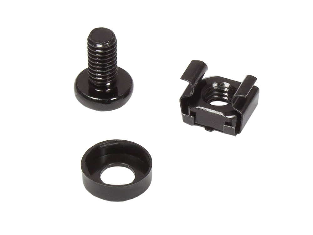 19" Shelf, side mounting, installation depth 270 mm, set of 2, deep black (RAL9005), Good Connections®