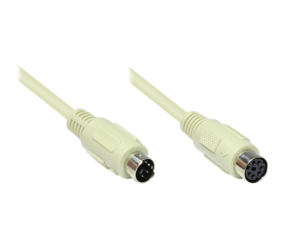 PS/2-Verlängerung, Länge: 3m, Good Connections®