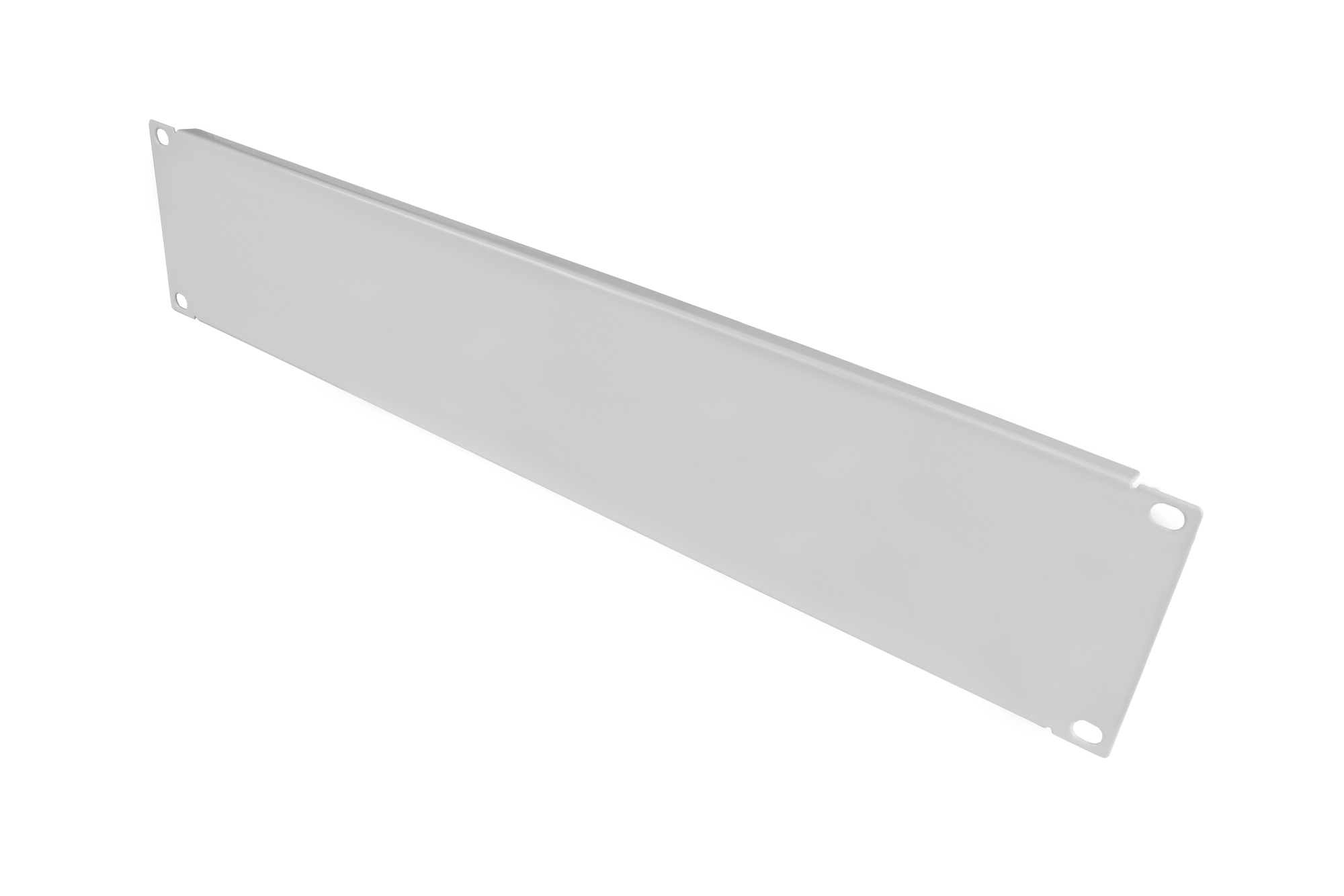 19" Blank panel, 2U, pure white (RAL9010), Good Connections®