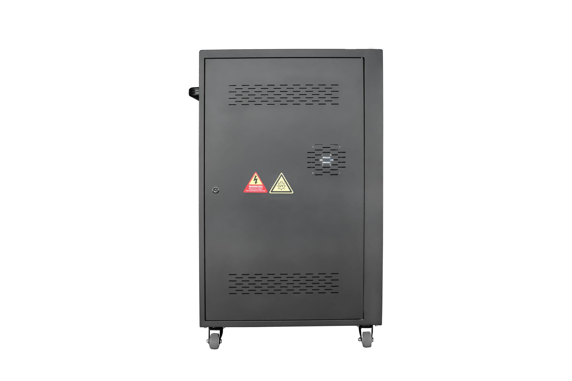 Good Connections® Notebook-Ladewagen bis 15,6", UV-C Desinfektion, Einschaltverzögerung, schwarz