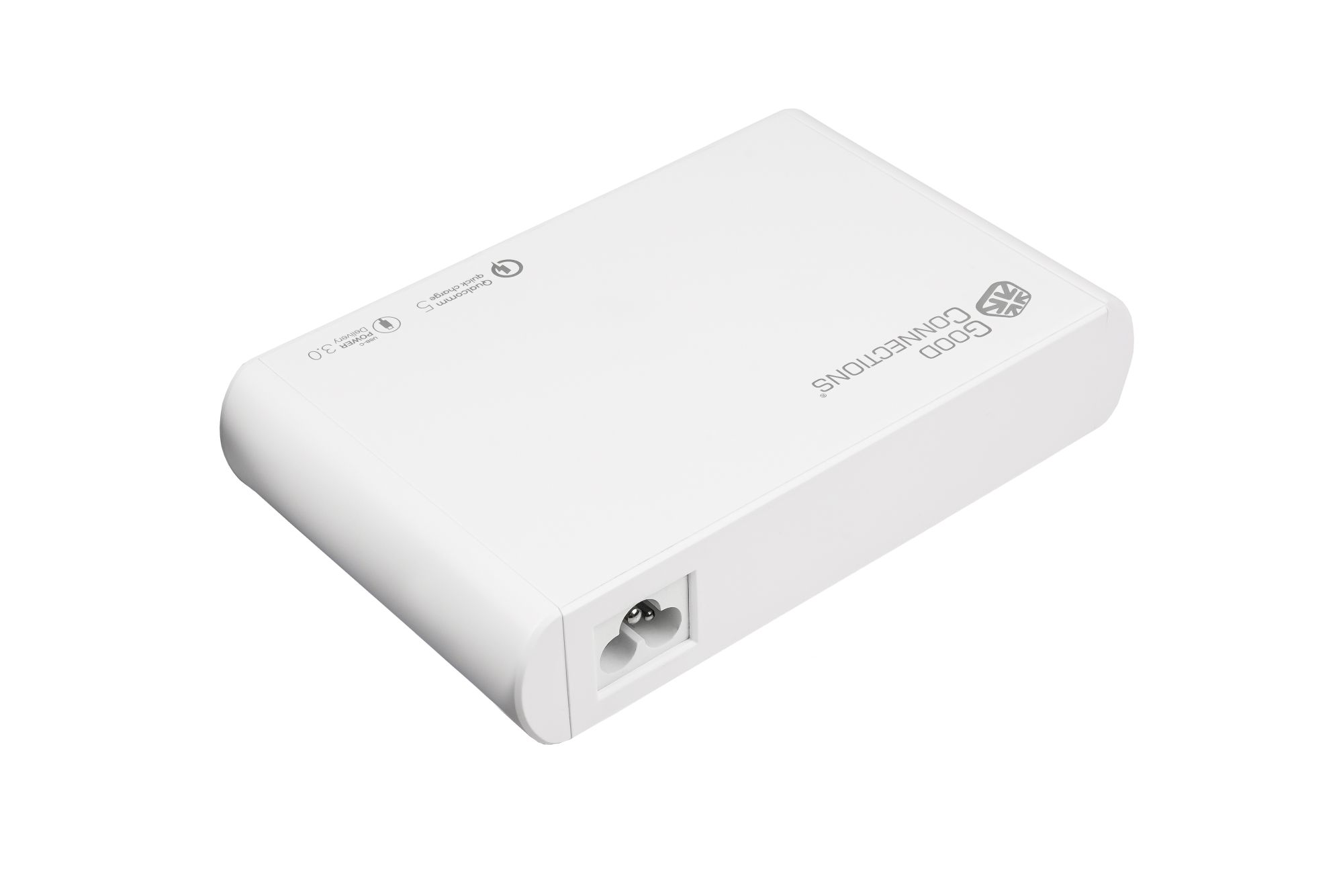 USB-Desktop-Schnellladestation 250W, 10-Port (10x USB-C™), PD 3.0, PPS, QC 5, weiß, Good Connections®