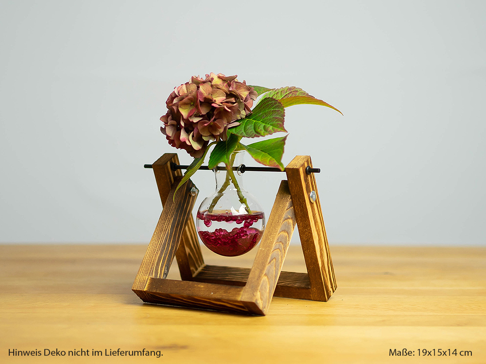 Decorative flower vase "Round flask"