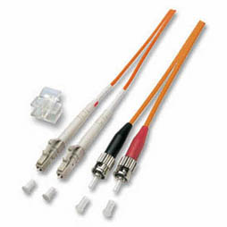 Patch cable, LWL Duplex OS2 (Singlemode, 9/125) LC-APC/SC, 10m, Good Connections®