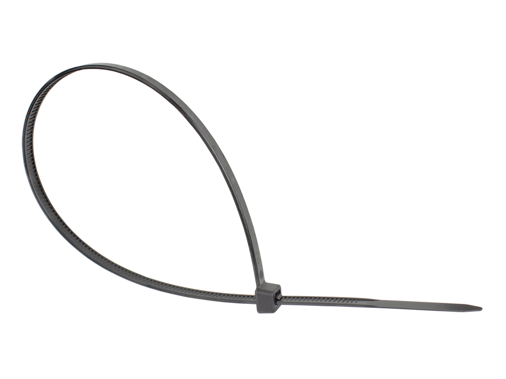 Cable ties 100 mm x 4,8 mm, black, UL, UV-resistant, -40 °C to +85 °C, 100 pieces, Good Connections®